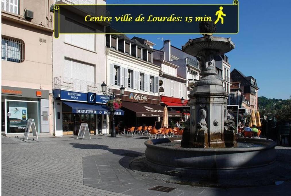 Le Glamour *Studio *Parking Prive* *Wifi*Calme* Lourdes Eksteriør billede